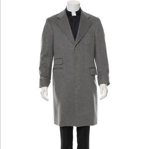 Brunello Cucinelli 100% Cashmere Overcoat w vest
